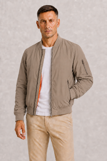 MEN’S OVERSIZED BOMBER JACKET