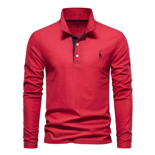 Long Sleeve Polo For Men