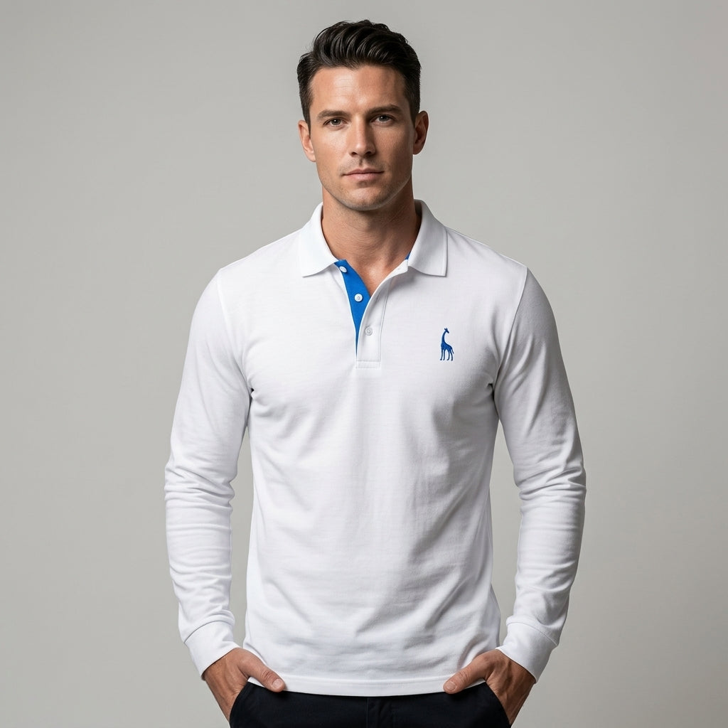 Long Sleeve Polo For Men