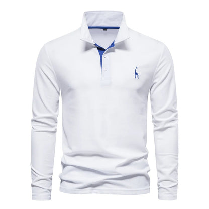 Long Sleeve Polo For Men