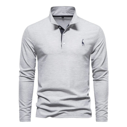 Long Sleeve Polo For Men