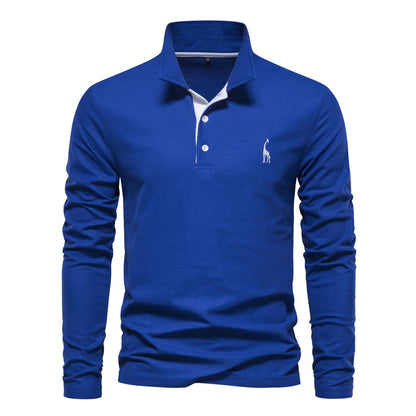 Long Sleeve Polo For Men