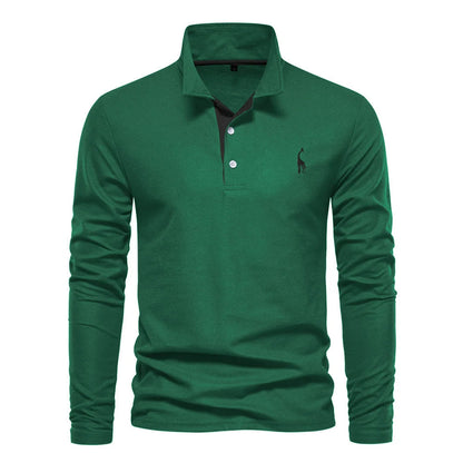 Long Sleeve Polo For Men