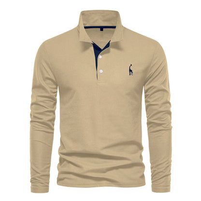 Long Sleeve Polo For Men