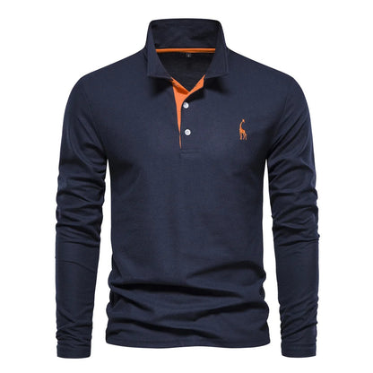 Long Sleeve Polo For Men