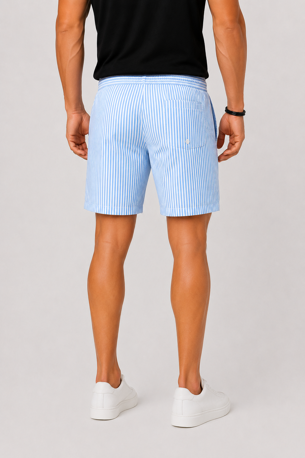 Striped Swim Shorts For Men