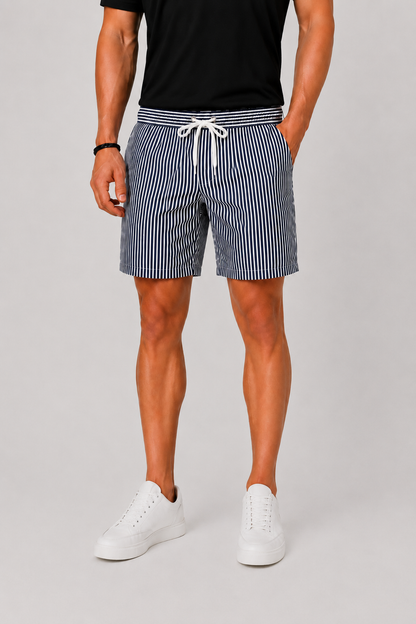 Striped Swim Shorts For Men