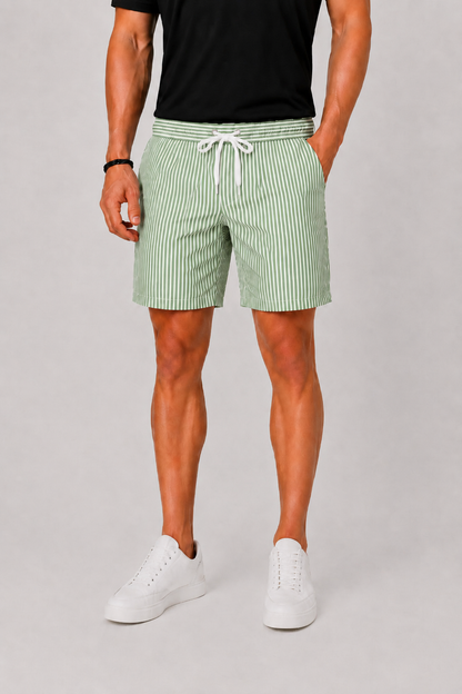 Striped Swim Shorts For Men