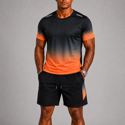 T-Shirt And Shorts Sports Set For Men