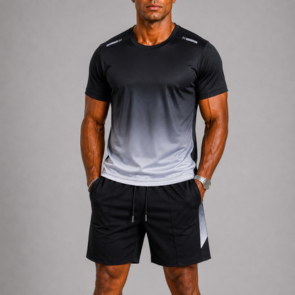 T-Shirt And Shorts Sports Set For Men