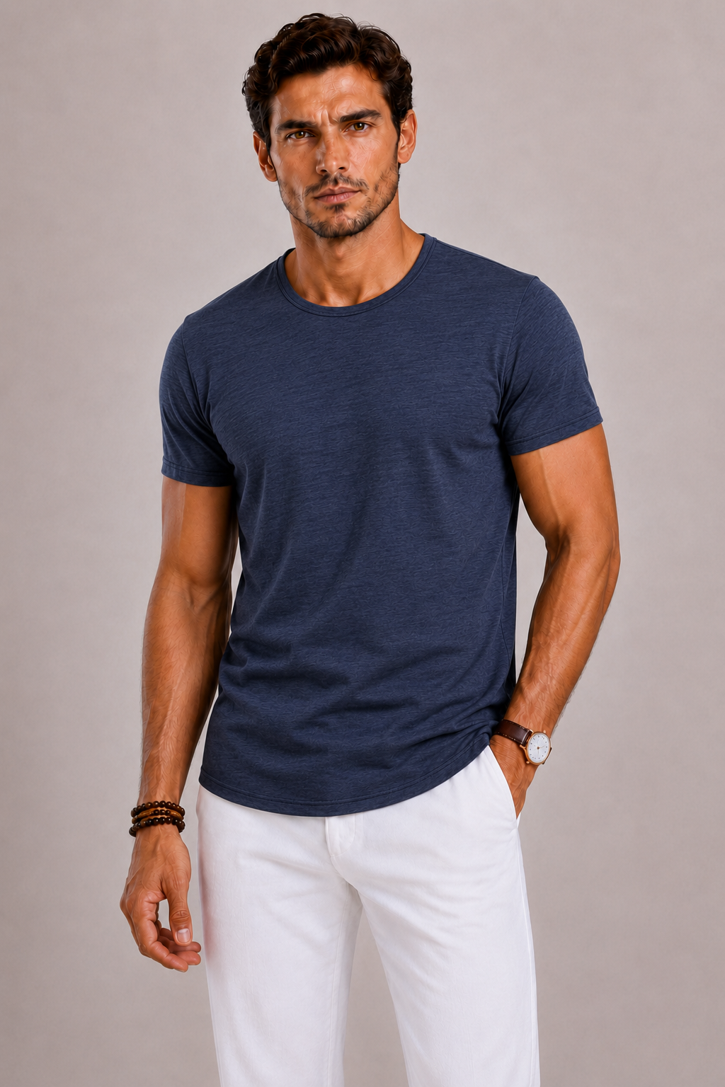 Round Neck T-Shirt For Men