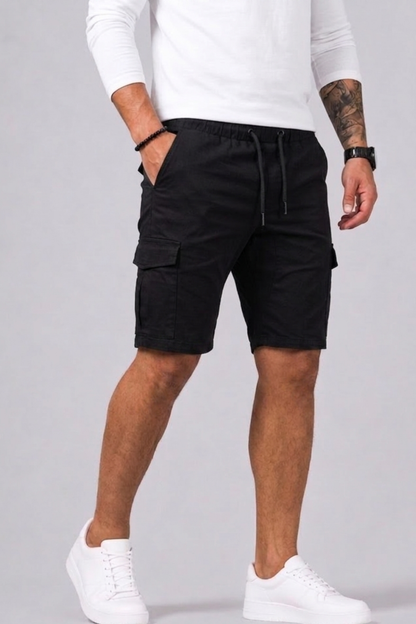 Straight Cargo Shorts For Men