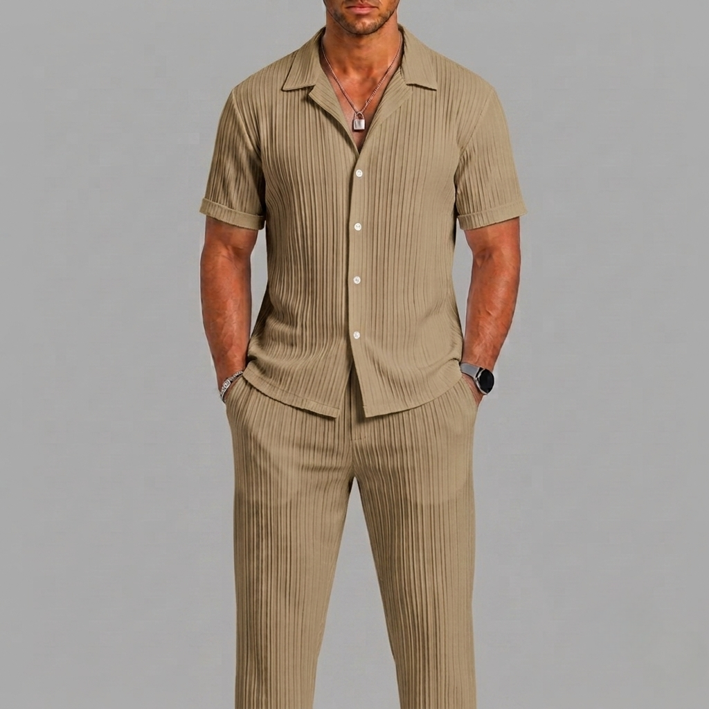 Shirt And Trousers Set For Men