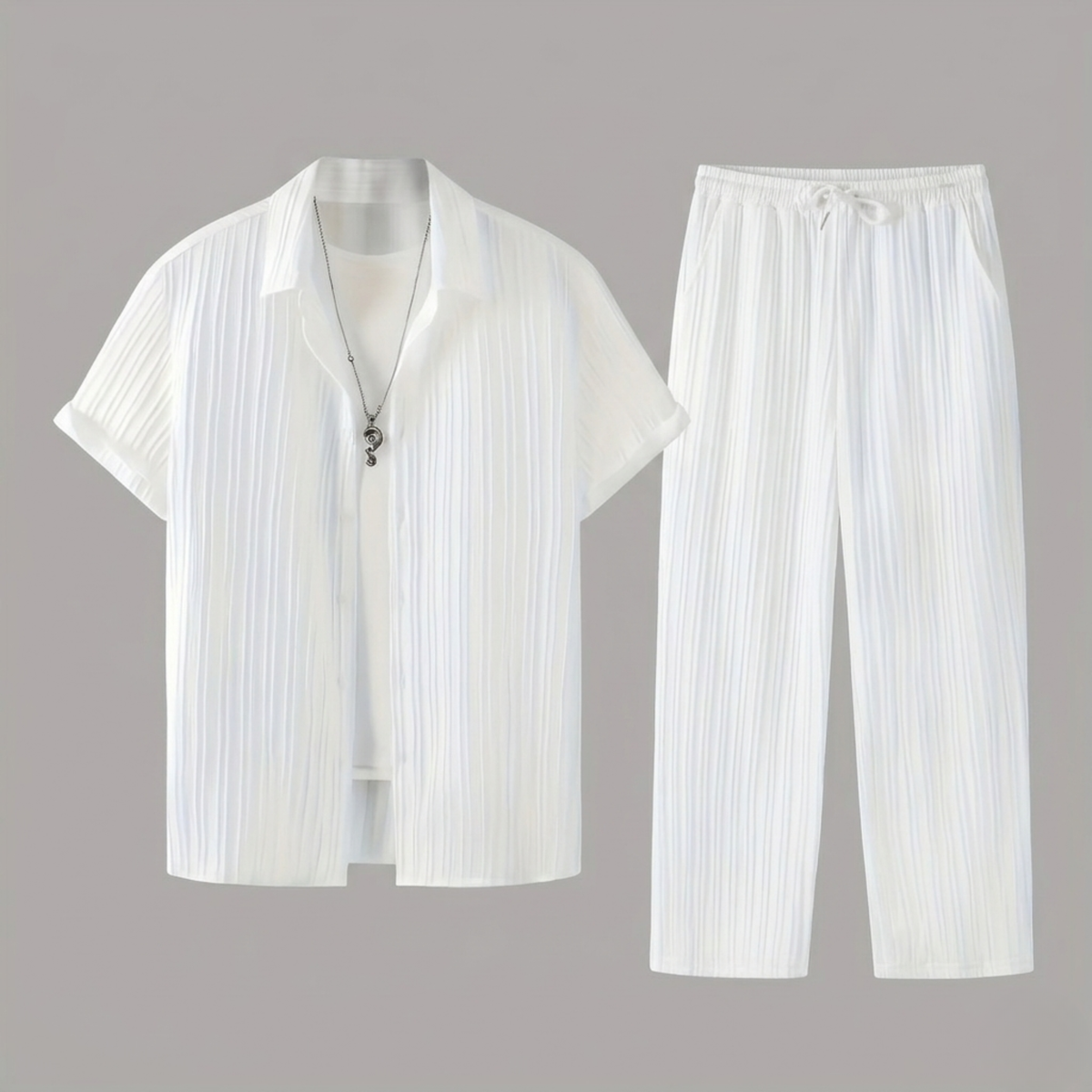 Shirt And Trousers Set For Men