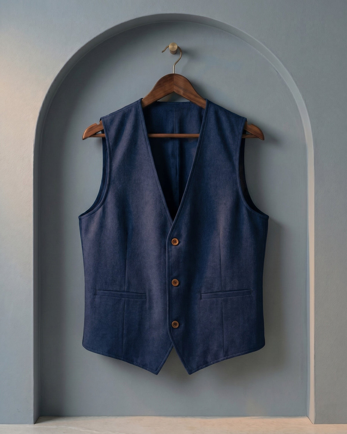 V Neck Waistcoat For Men