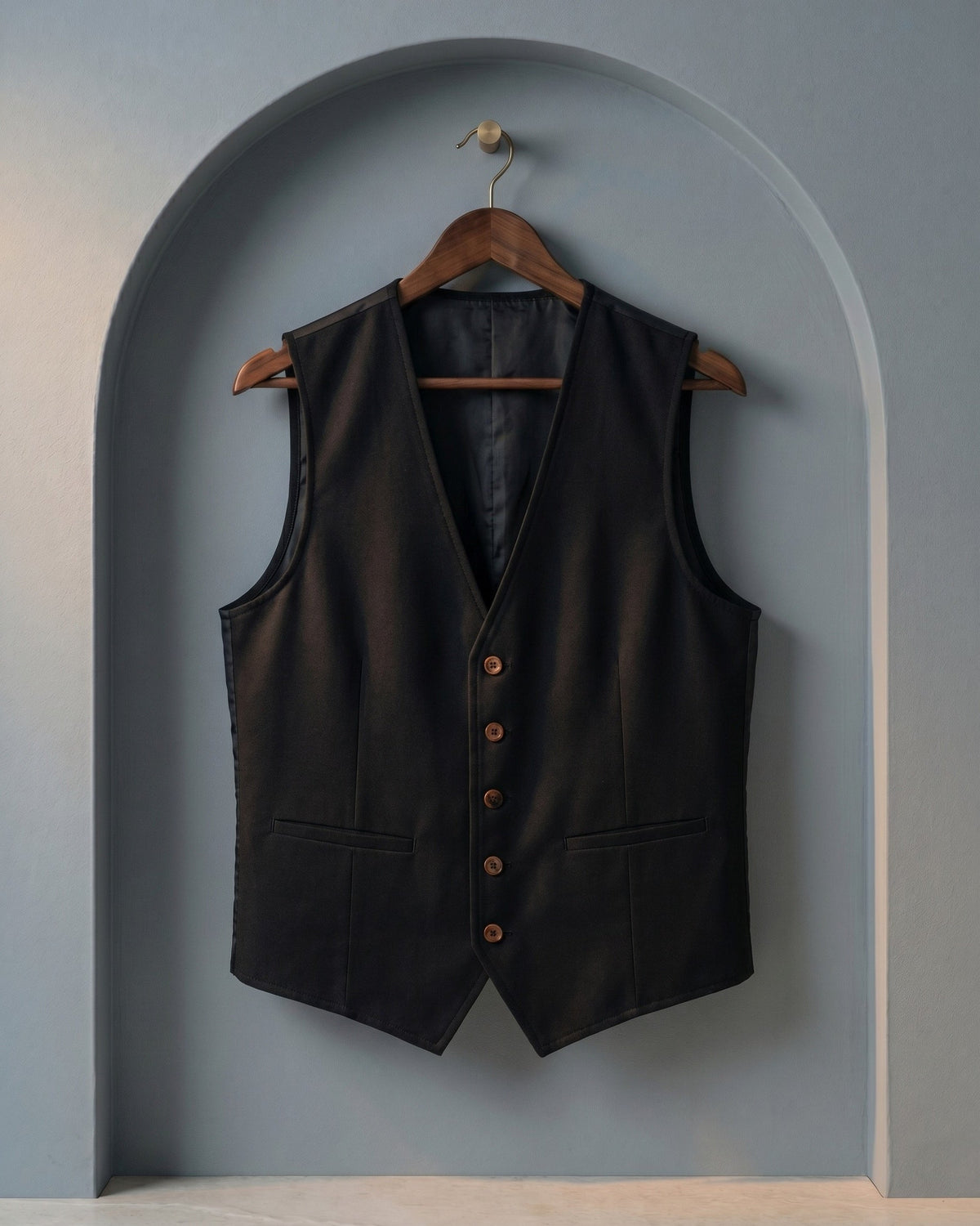V Neck Waistcoat For Men