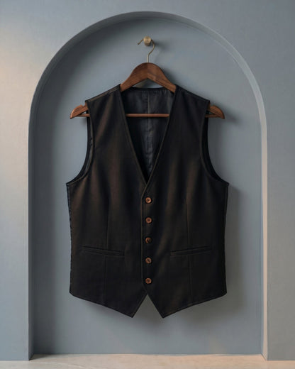 V Neck Waistcoat For Men