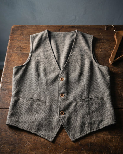 V Neck Waistcoat For Men