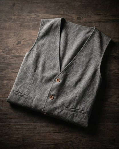 V Neck Waistcoat For Men