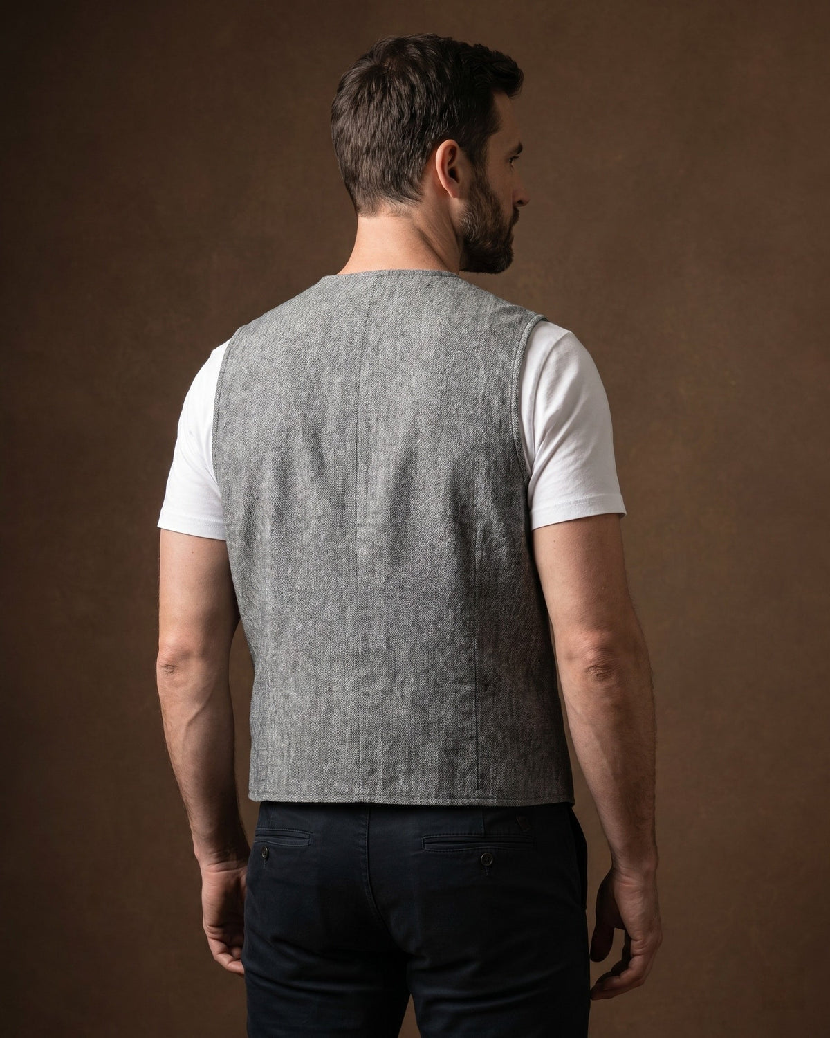 V Neck Waistcoat For Men