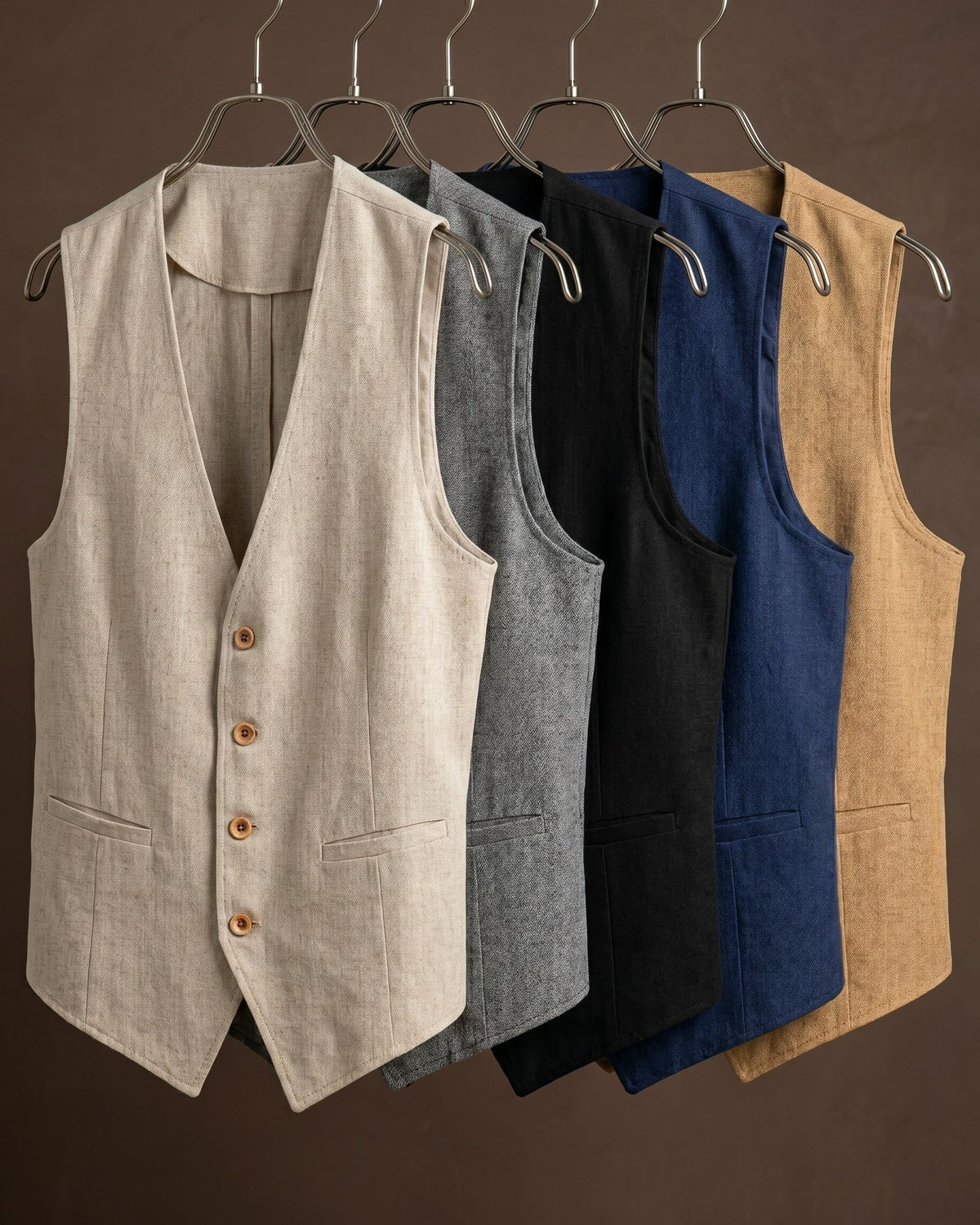 V Neck Waistcoat For Men