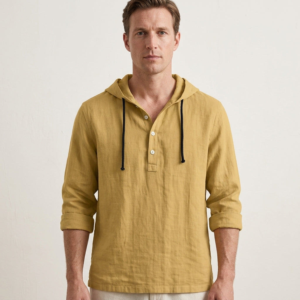 Hooded Summer Shirt For Men