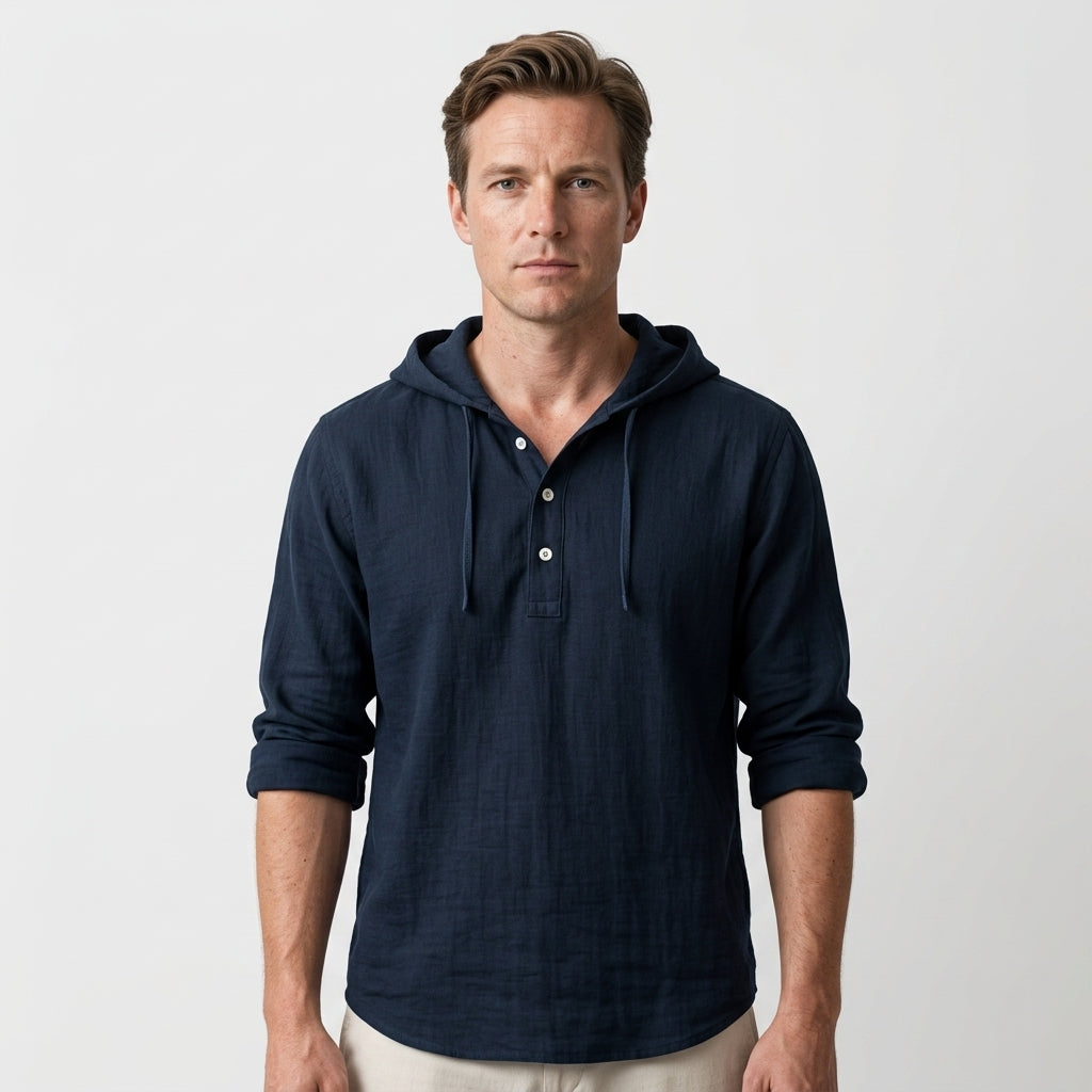 Hooded Summer Shirt For Men