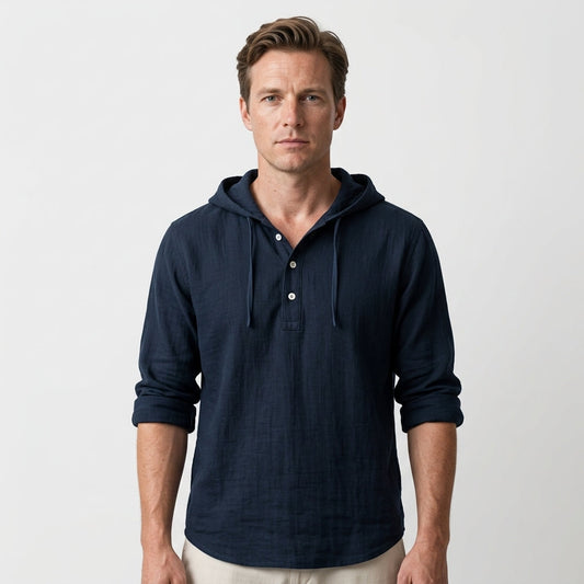 Hooded Summer Shirt For Men