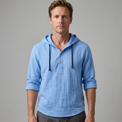 Hooded Summer Shirt For Men