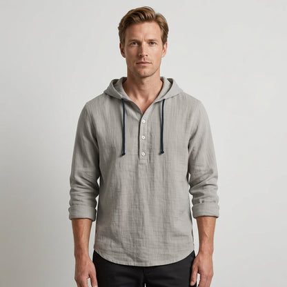 Hooded Summer Shirt For Men