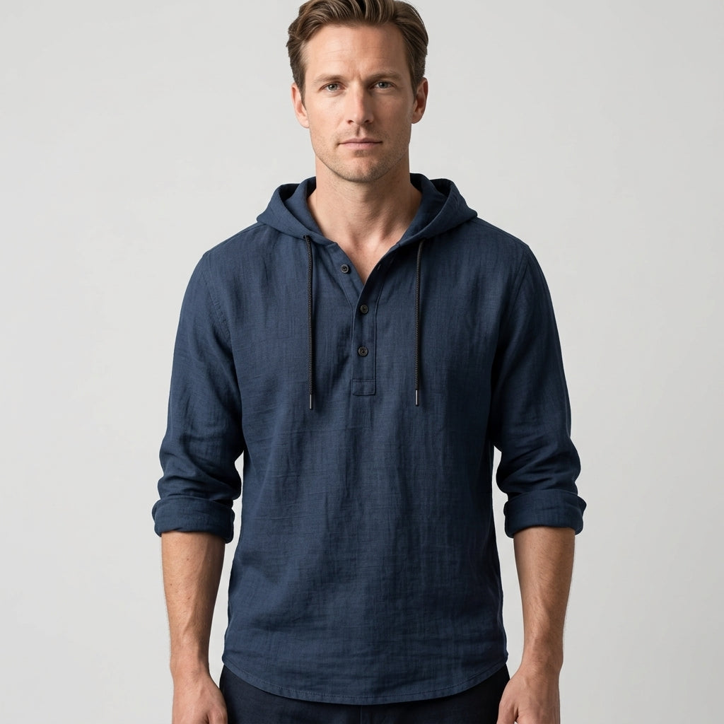 Hooded Summer Shirt For Men