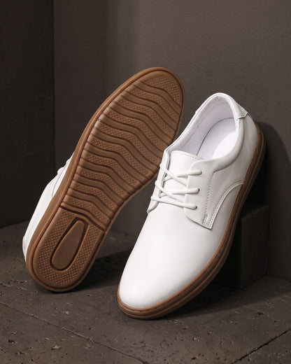 Leather Lace Up Shoes For Men