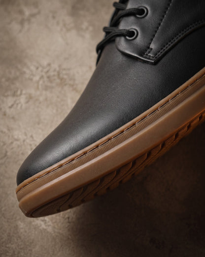 Leather Lace Up Shoes For Men