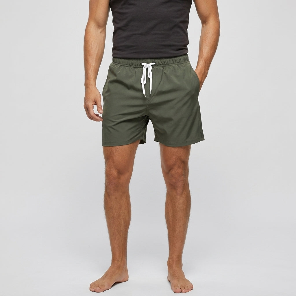 Quick Dry Swim Shorts Beach Swim Trunks For Men