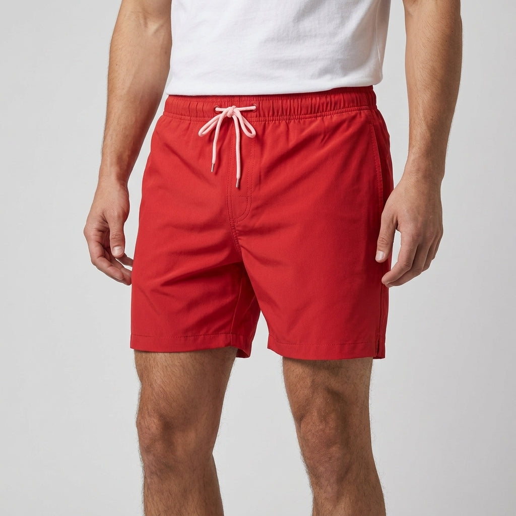 Quick Dry Swim Shorts Beach Swim Trunks For Men