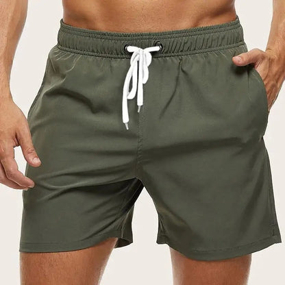 Quick Dry Swim Shorts Beach Swim Trunks For Men