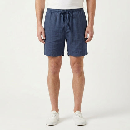 Cotton Linen Summer Shorts For Men