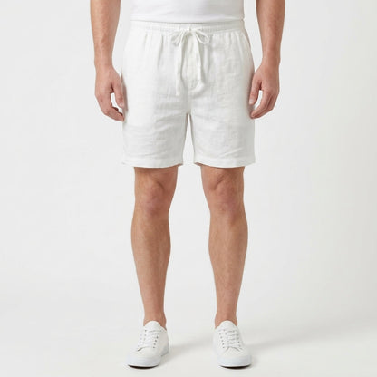 Cotton Linen Summer Shorts For Men