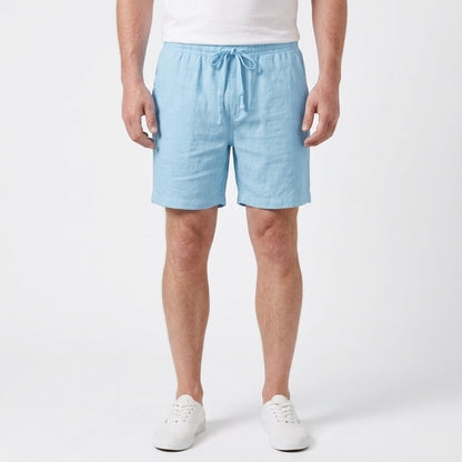 Cotton Linen Summer Shorts For Men