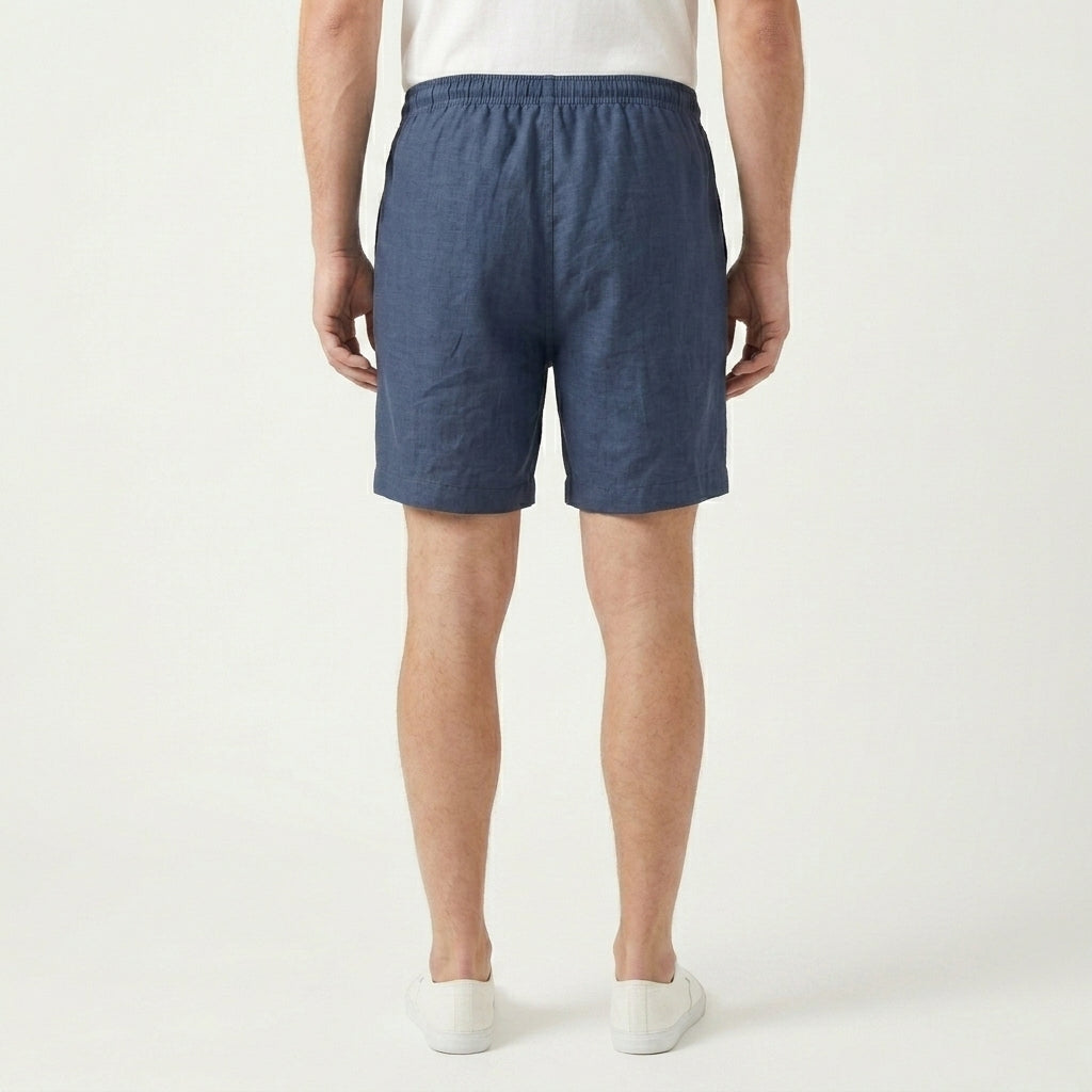 Cotton Linen Summer Shorts For Men