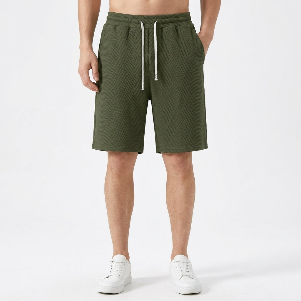 Straight Leg Casual Sports Shorts For Men