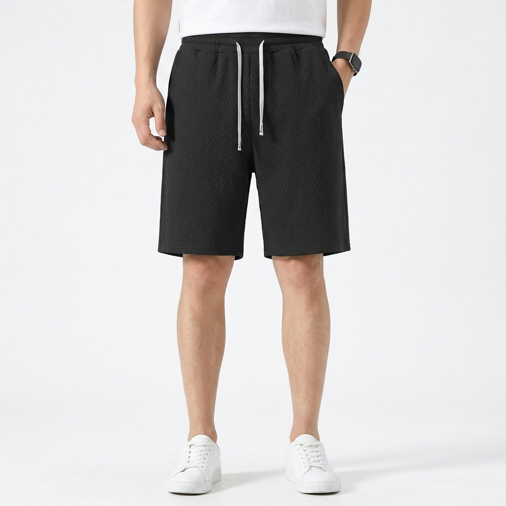 Straight Leg Casual Sports Shorts For Men