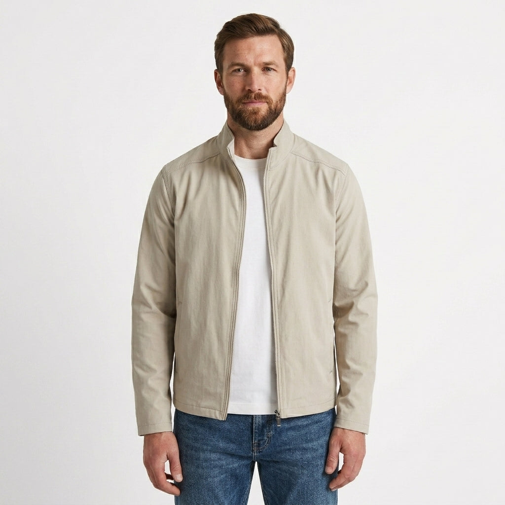 Lightweight Zip-Up Casual Jacket For Men