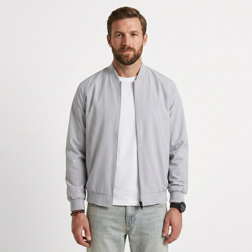 Lightweight Zip-Up Casual Jacket For Men