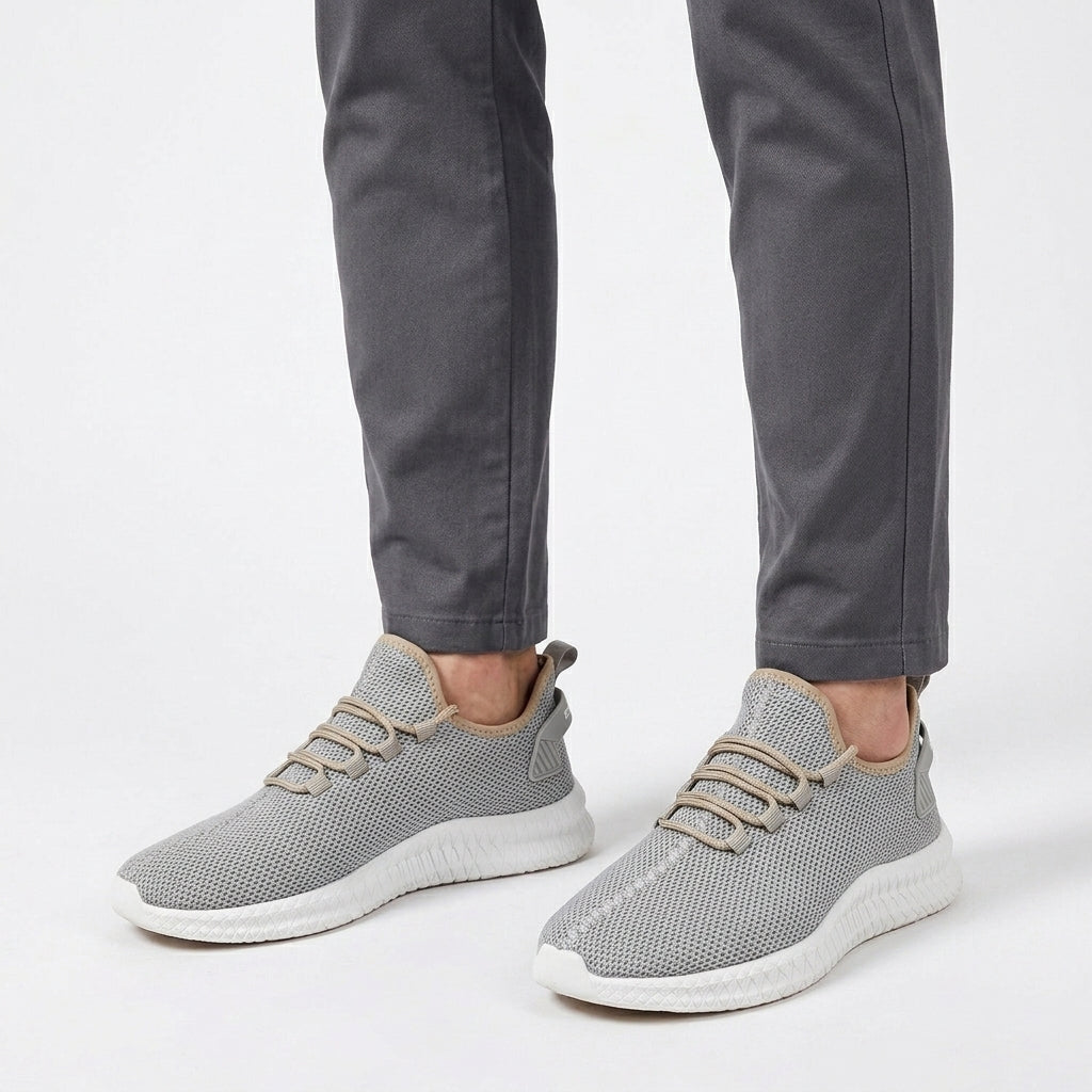 Breathable Mesh Cushioned Trainers For Men