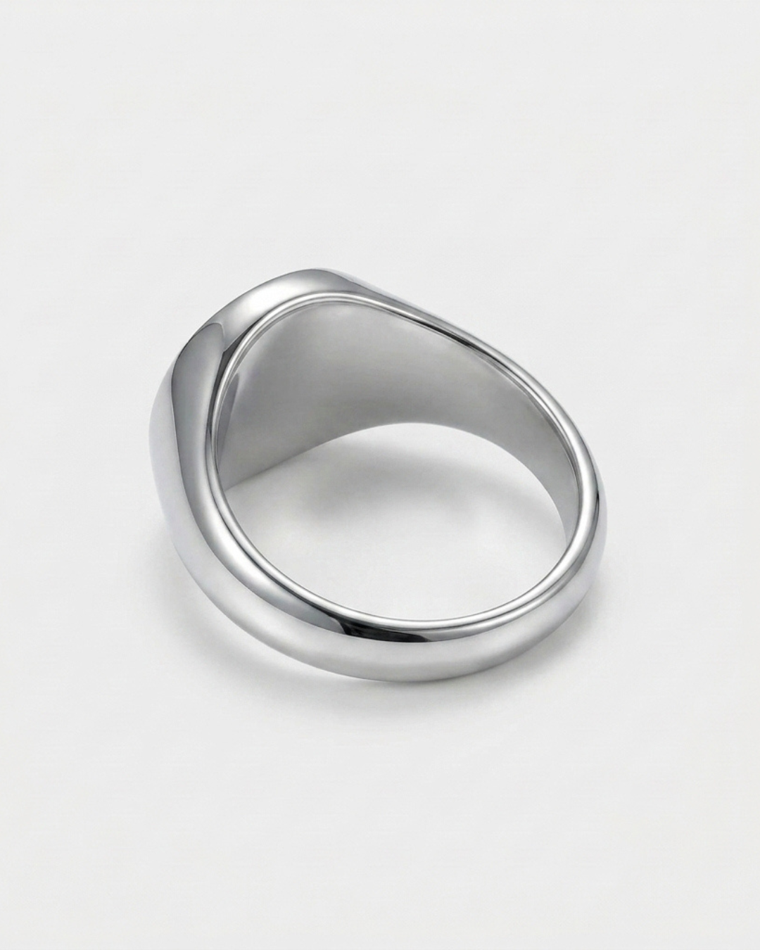 Round Signet Ring For Men
