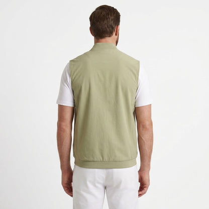 Ultra-Thin Zip-Up Gilet For Men