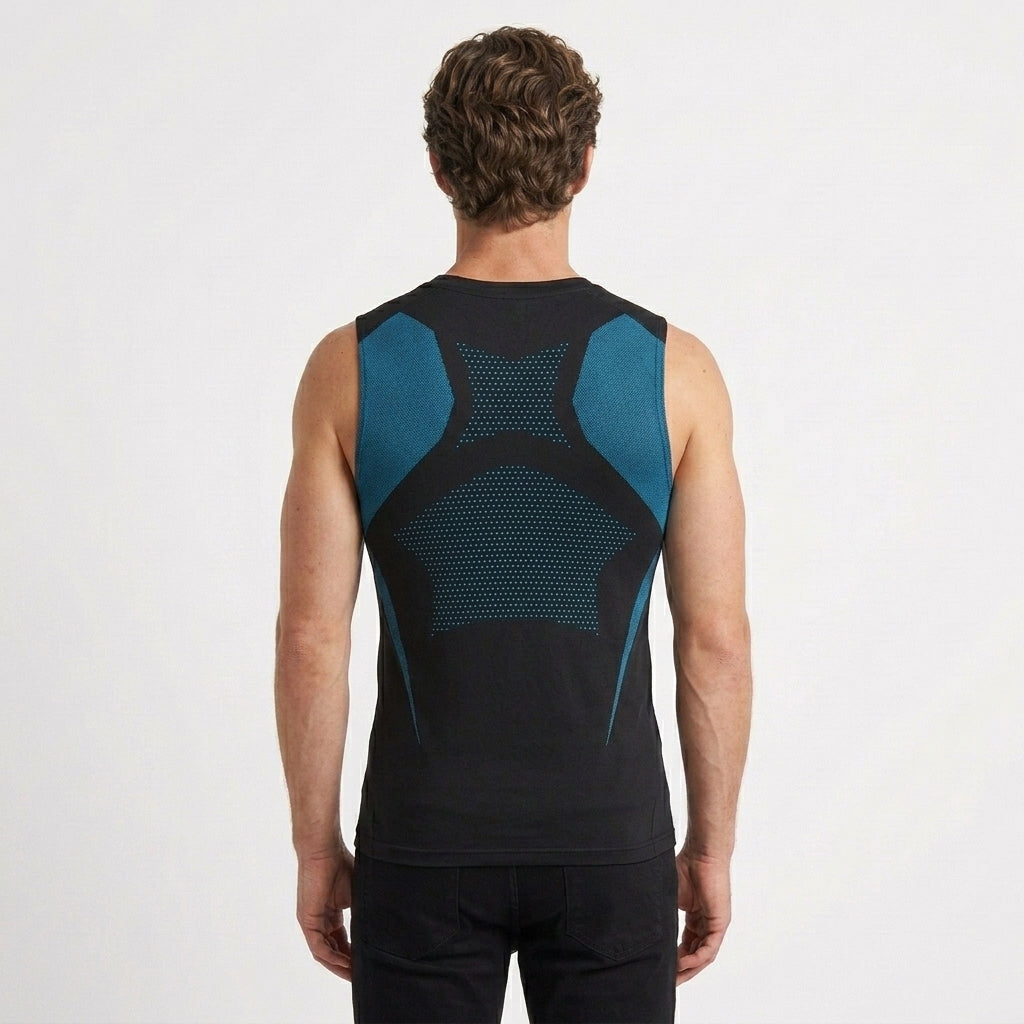 Sleeveless Compression Shaping Top For Men