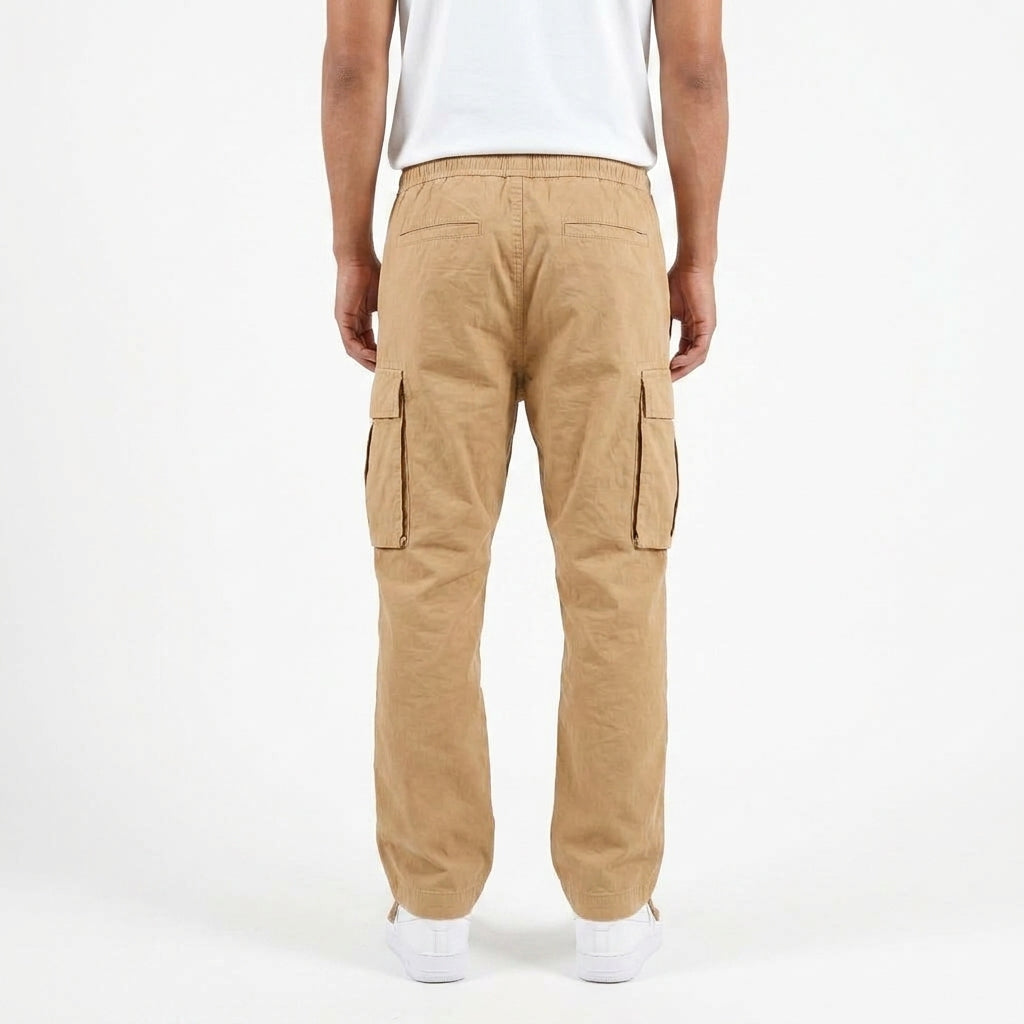 Relaxed Cargo Trousers With Side Pockets For Men