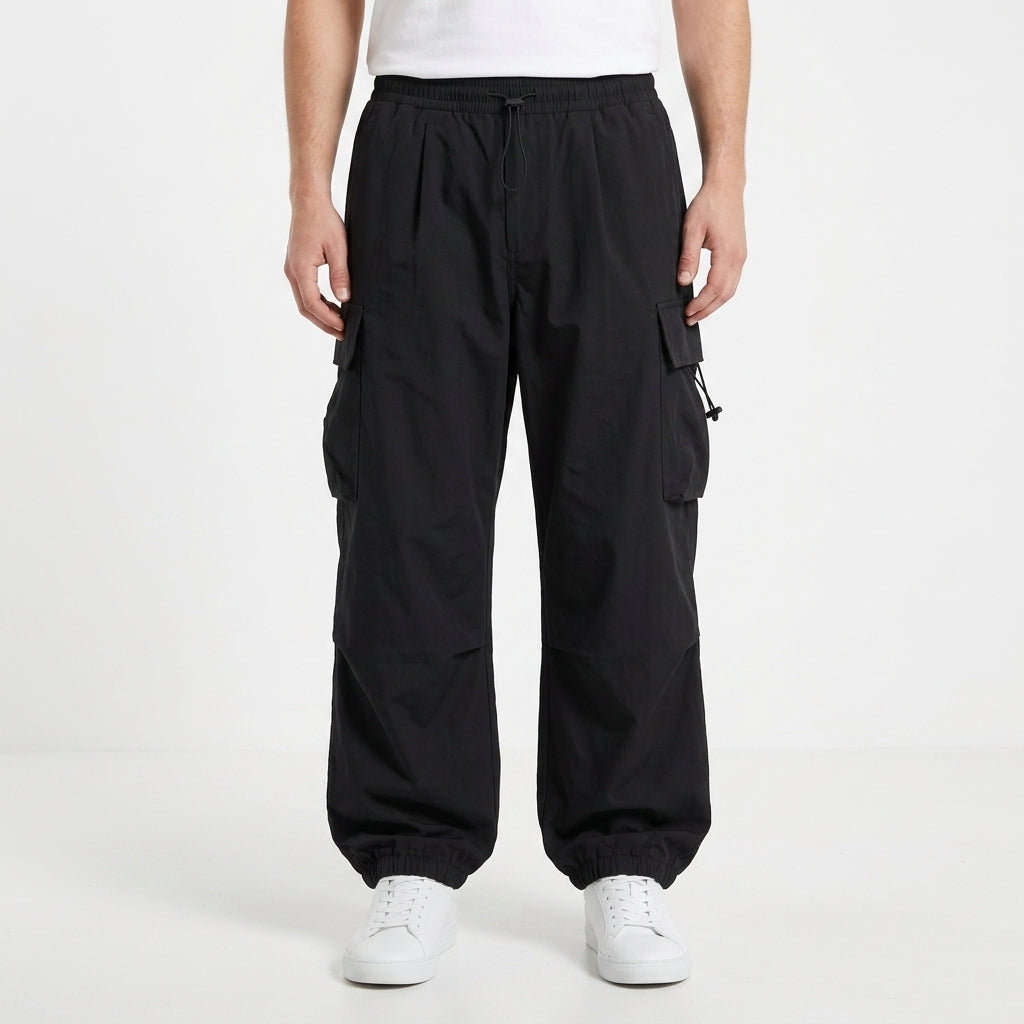 Cargo Trousers With Thigh Pockets For Men
